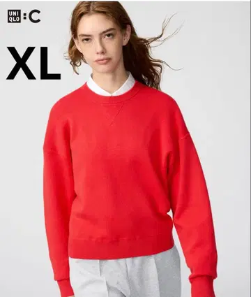 UNIQLO C 스무스 코튼 크루넥 스웨터