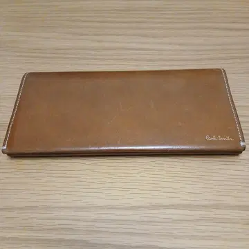 Paul Smith 브라운 가죽 장지갑