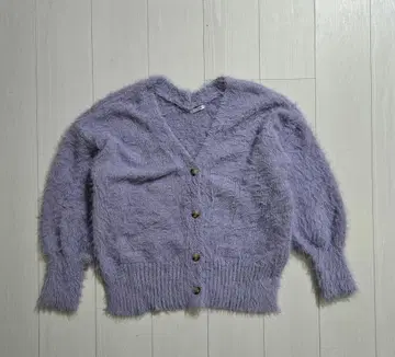 라벤더 컬러 M 사이즈 가디건