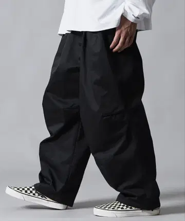 와이드 실루엣 밀리터리 서커스 팬츠/스노우 팬츠