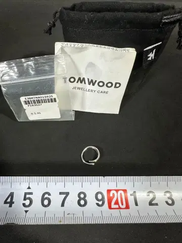 TOMWOOD 톰우드 실버 이어 루프 후프 귀걸이 한쪽 귀