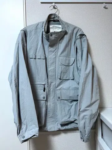 그레이 밀리터리 자켓 베스트 2WAY