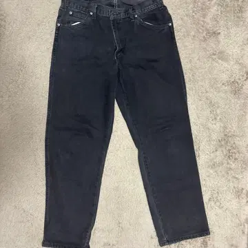 와이드 데님 팬츠 다크 그레이