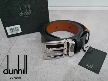 새상품 미사용품 dunhill 던힐 벨트 블랙 가죽 박스 포함
