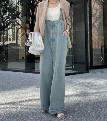 DouDou 데님 살로펫 스카이블루