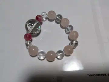로즈쿼츠 크리스탈 비즈 팔찌