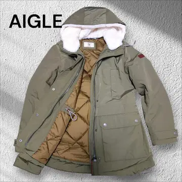 [새상품급] 방한방풍 AIGLE 투습방수 파워윈드 M/38 카키 여성용