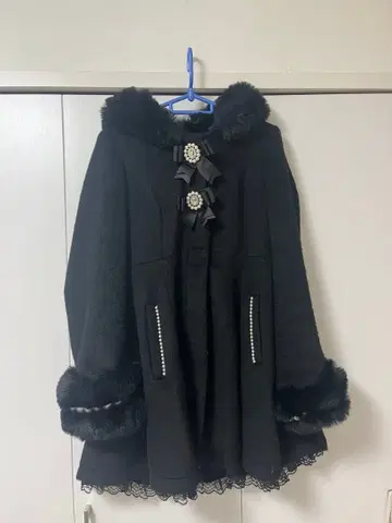 MARS 롱 코트 블랙