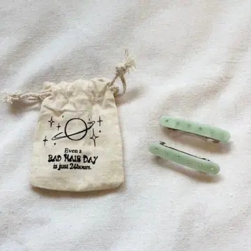 배드 헤어 데이 머리핀