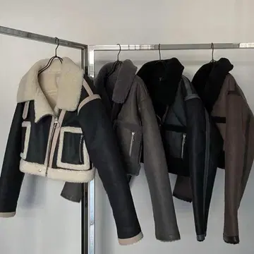 juemi 무스탕 자켓