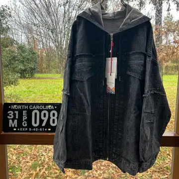 케미컬 데님 쭈리 후드티 후디 GLAY