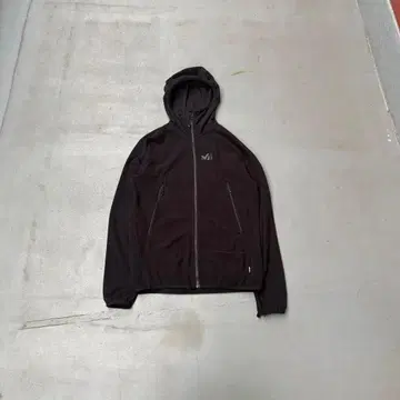 00s Millet 풀 집업 tech 플리스 마운틴 후드티 블랙 컬러