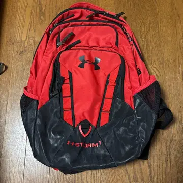 언더아머 STORM1 백팩 레드/블랙
