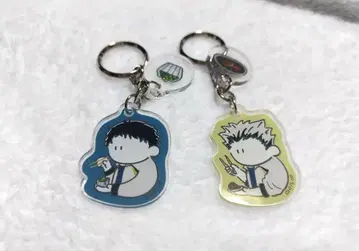 익명 배송 이타다키마스 2연 아크릴 키링 보쿠토 코타로 아카아시 케이지