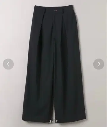 JEANASIS 린넨 라이크 스티치 팬츠 S 사이즈