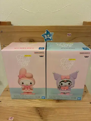 마이멜로디 & 쿠로미 피규어 세트 미개봉 새상품