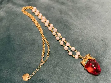 Angelic Pretty Crystal Berry 목걸이 2020 봄