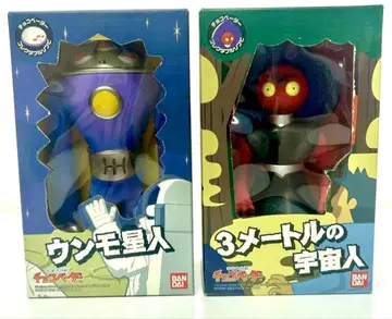 초코베이더 3미터 우주 외계인 움모성인 소프트 비닐