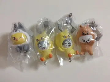 스키즈 SKZOO 가챠 4종 세트 울프 찬 리빗 포가리