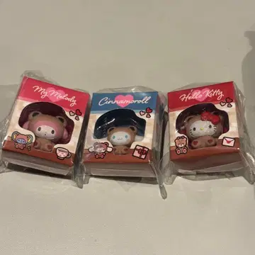 산리오 캐릭터 미니어처 패키지 참 키티 마이멜로디 시나몬