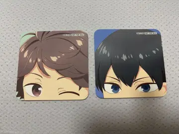 하이큐 오이카와 토오루 카게야마 토비오 누쿠누쿠 스타일 코스터