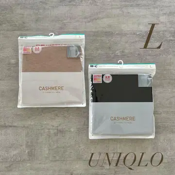 유니클로 울트라 웜 히트텍 캐시미어 블렌드 크루넥 T