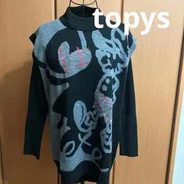 topys 니트 베스트 미사용품