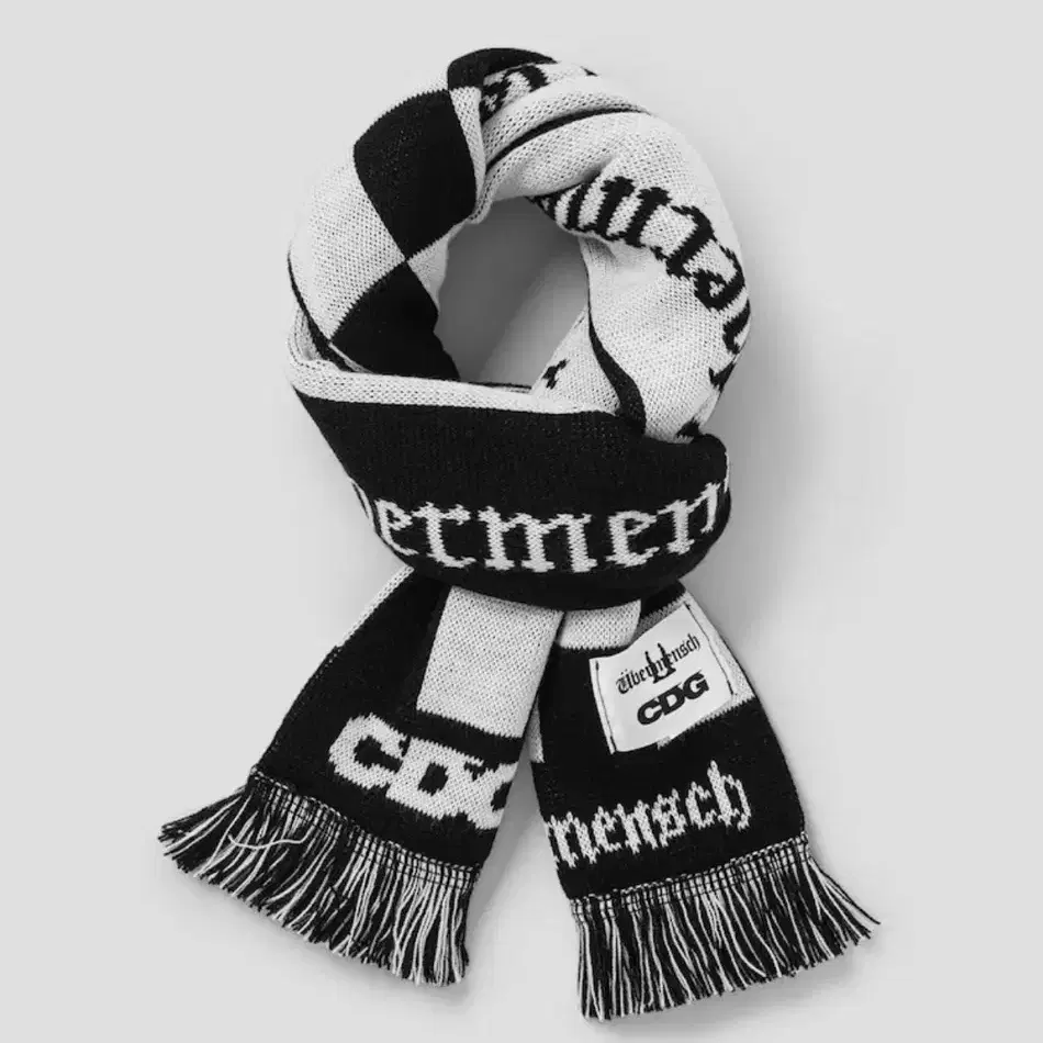 CDG G-DRAGON Ubermensch CHECKERED STOLE G-DRAGON | 지드래곤 [CDG x