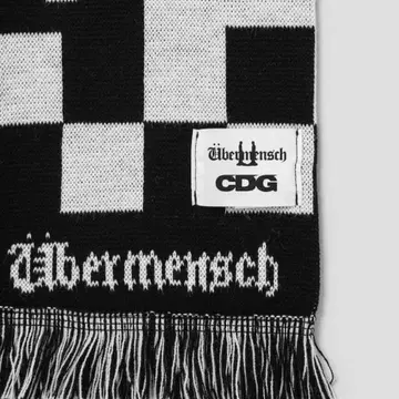 CDG x G-DRAGON Checkered Stole Mint CDG x G-DRAGON Checkered Stole