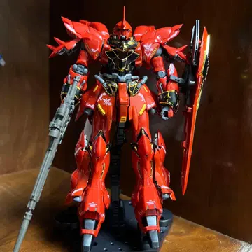 [ 완성품 ] RG 시난주 액션 베이스 포함