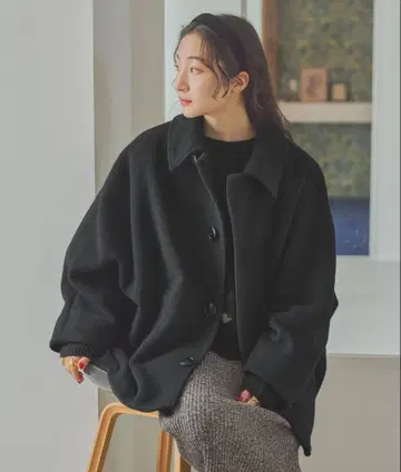 니코앤드 라이트 모사 돌먼 자켓 코트