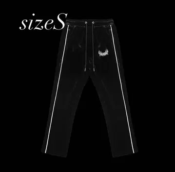 [ 미사용 새상품 ] YxngBratz 벨루어 팬츠 S 사이즈