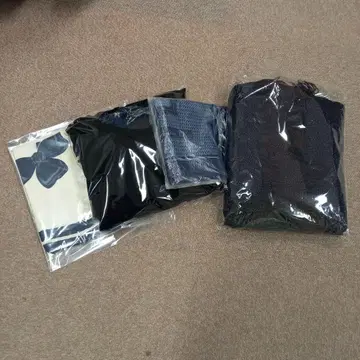 리본 디자인 스톨/숄 4세트