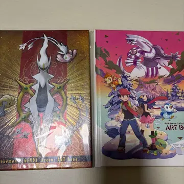 포켓몬 샤이닝 펄 아르세우스 아트북