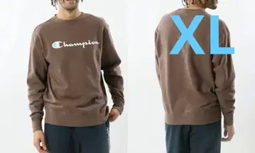 챔피온 Champion 크루넥 트레이닝복 브라운 XL