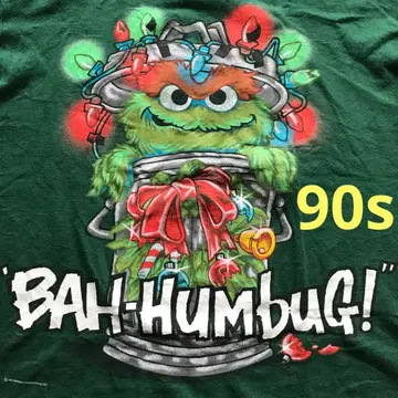 42 oscar the grouch 오스카 90년대 빈티지 티셔츠