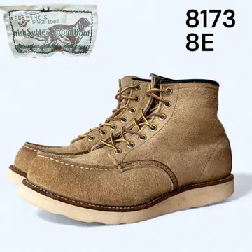 [ 새상품급 ] RED WING 8173 8E 90s 개택 스웨이드 레어