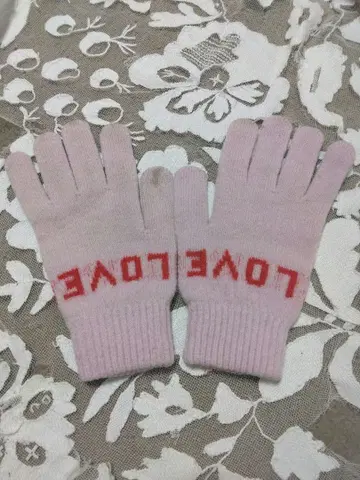 레어 QUINTON & CHADWICK 크린턴 채드윅 장갑 핑크