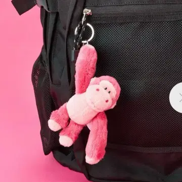 nici 핑크 고릴라 키링 마스코트 완판 글리터 PLAZA