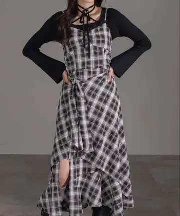 아지메 레이어드 원피스