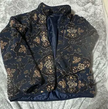 BEAMS 꽃무늬 보아 자켓