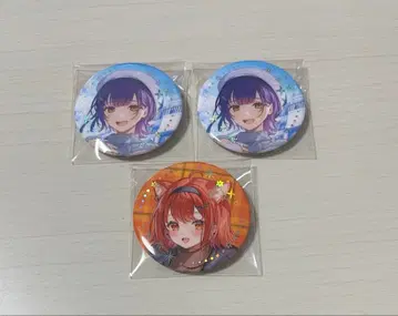 Twinkle Gifts 랜덤 금박 캔뱃지 나나세 스즈나 니지산지