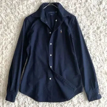 새상품급 랄프 로렌 옥스퍼드 셔츠 네이비 S 상당