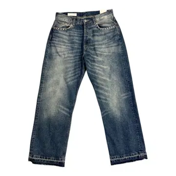 ZARA 스터드 장식 루즈핏 청바지