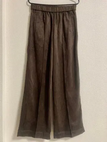 JOURNAL STANDARD relume 페이크 스웨이드 이지 팬츠