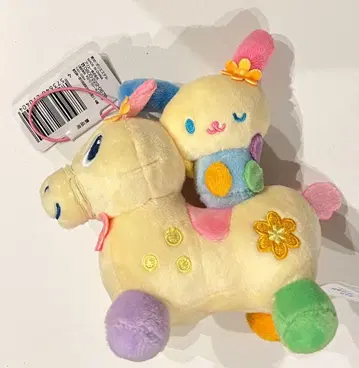 산리오 작은 페어 봉제 인형 우사하나