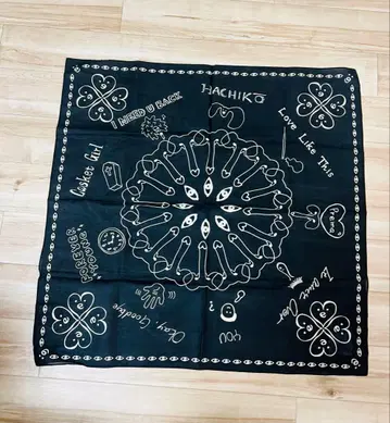 [ 미사용 새상품 ] 후지이 카제 Bandana Prema 반다나 블랙