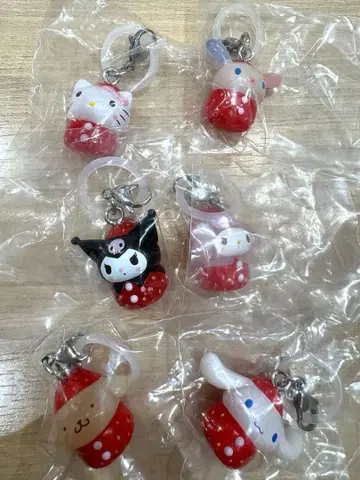 미개봉 딸기 메지루시 액세서리 컴플리트 전 6종