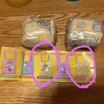 치이카와 x 산리오 캐릭터즈 에코백