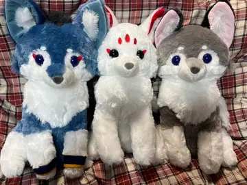 아마테라스의 늑대 울트라 BIG 봉제 인형 쵸콘과 여우 요괴